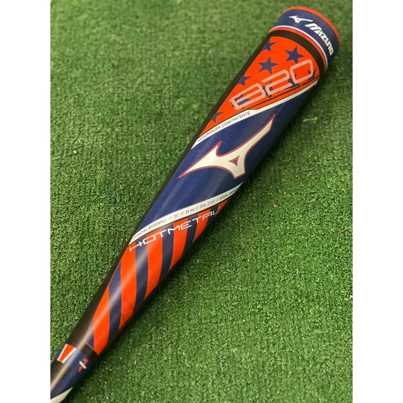 Used Mizuno B20 Hot Metal Bat (-10) 21 oz 31"