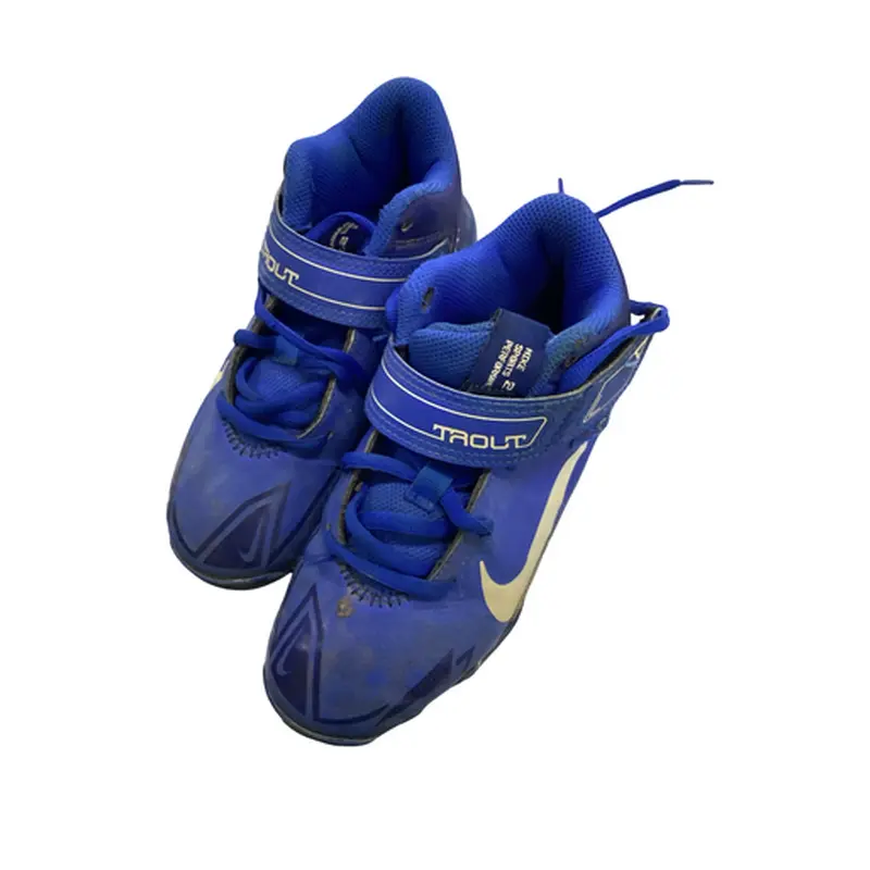 Used Nike TROUT BB/SB Cleats Royal Blue Youth 13.0 11613-S000166296