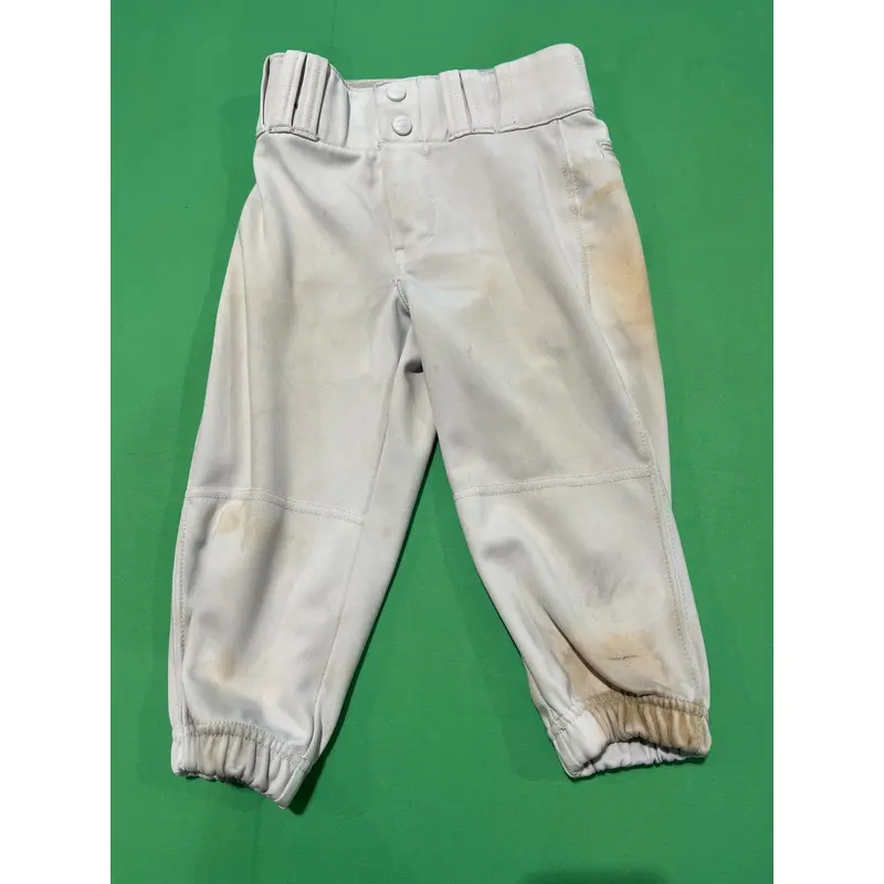 White Used XS Youth Champro Baseball Game Pants