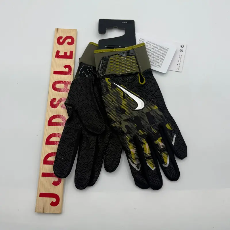 Nike Alpha Elite Baseball Batting Gloves Camo Memorial Day FJ7778-903 Sz Large NEW