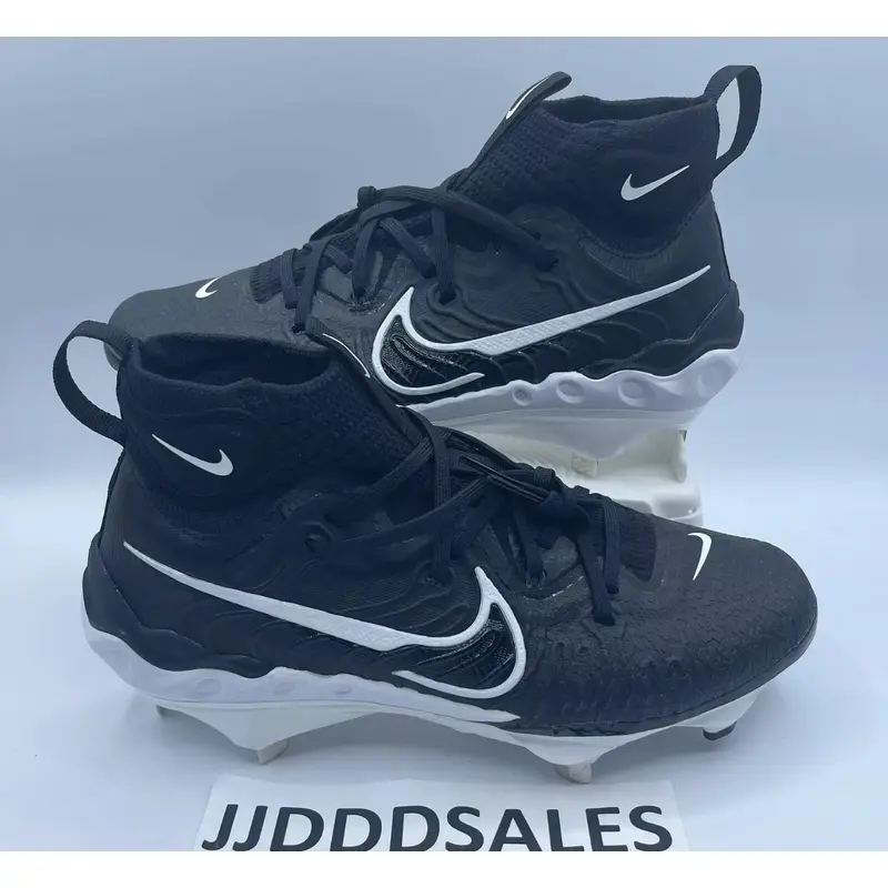 Nike Alpha Huarache NXT Black White Baseball Cleats DJ6517-001 Mens Sz 13 NEW