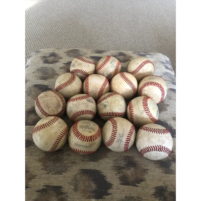 Used 15 pack baseballs