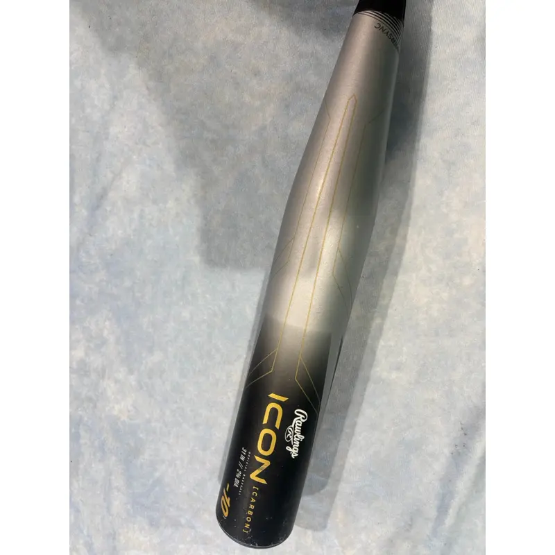 2024 Rawlings Icon Composite Bat USSSA Certified (-10) Composite 21 oz 31" (Used)