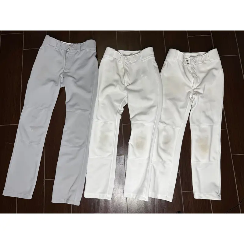 White XL Youth Mizuno Game Pants (Used)
