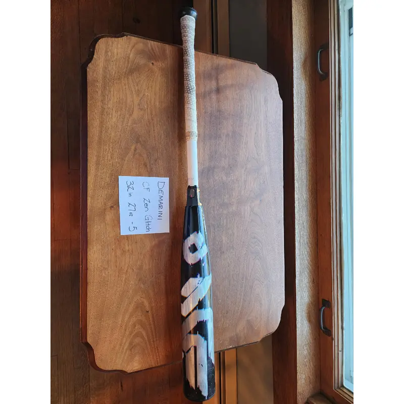 2021 DeMarini CF Glitch Composite USSSA Certified Bat (-5) 27 oz 32" (Used)