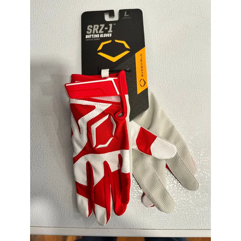 Large EvoShield Batting Gloves (New) Youth Large
