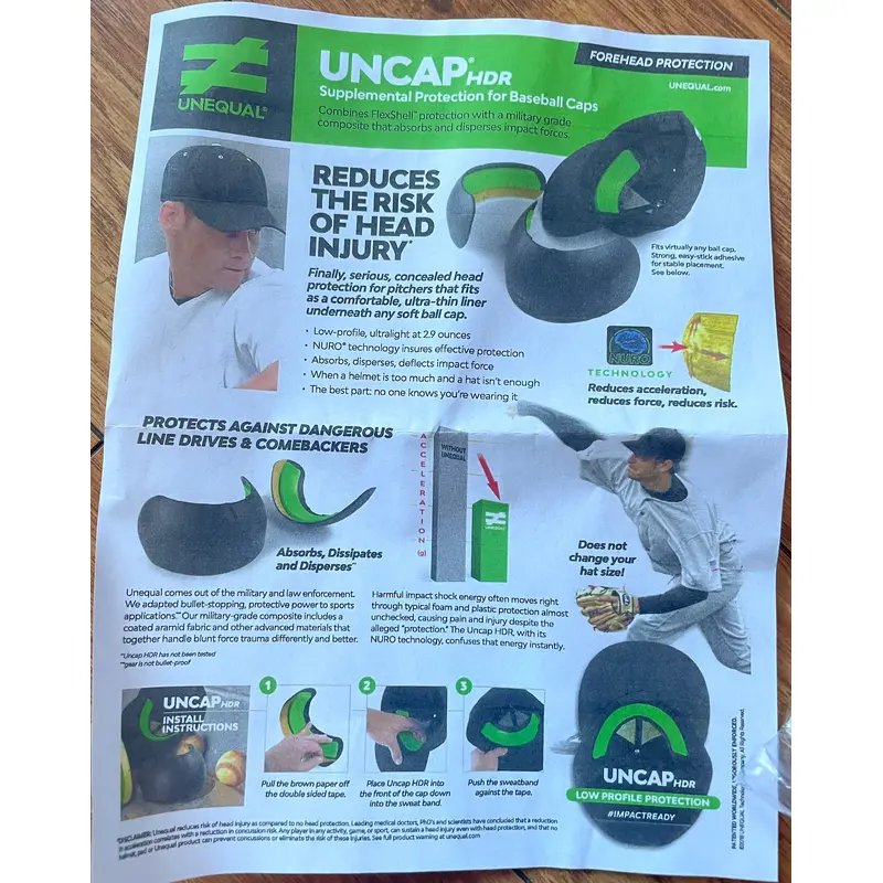 Baseball head protection