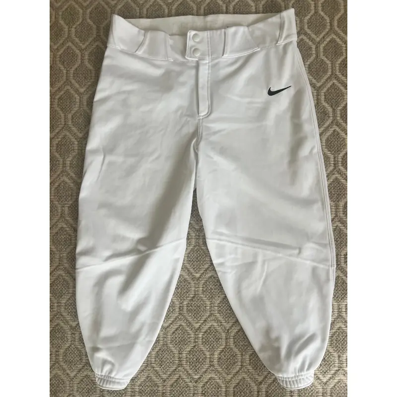 White Men's Medium Adult Nike Game Pants (Used)