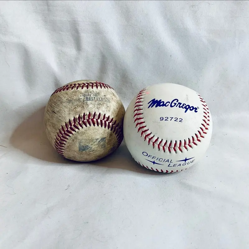 Baseballs for little league practice - MacGregor   Pacific Coast League