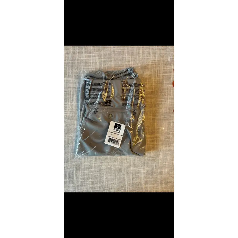 Gray Men's Youth Large Russell Athletic Game Pants (New)