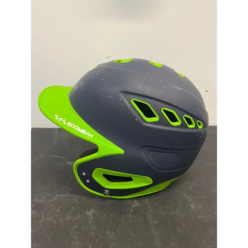 Boombah BBH2-SR 7-7 3/4 Used Batting Helmet. B R5 S5 L1