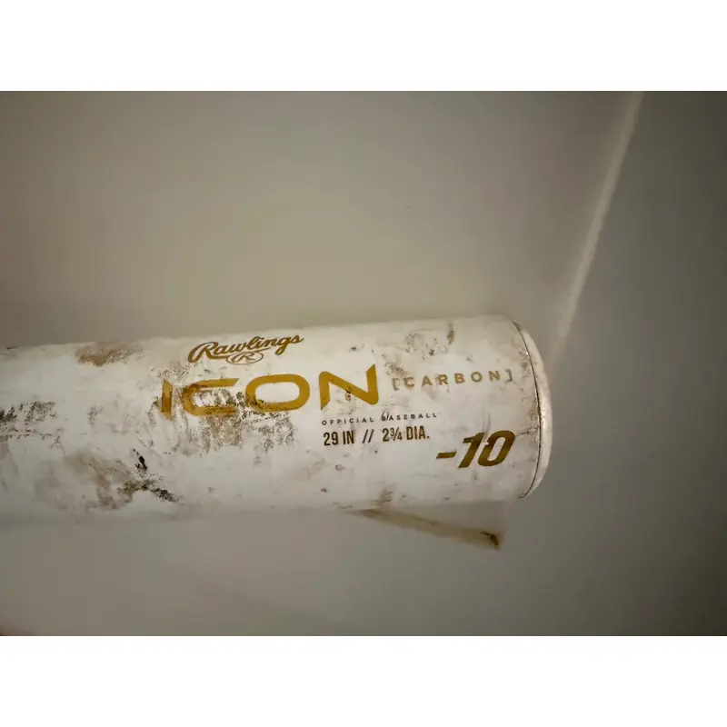 2024 Rawlings Icon Composite USSSA Certified Bat (-10)  19 oz 29" (Used)