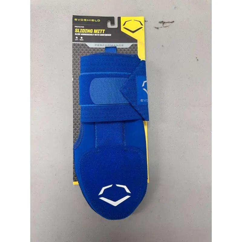 NEW ~ EvoShield Sliding Mitt ~ Adult Left Hand Baseball/Softball - Royal Blue
