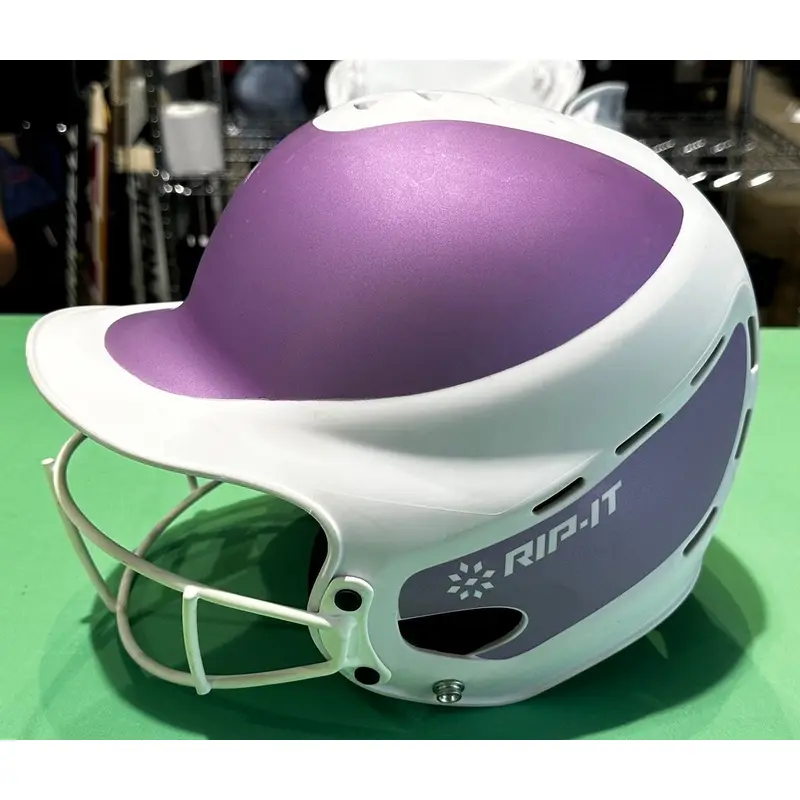 Medium/Large Rip It Vision Classic Batting Helmet Purple / White (Used)