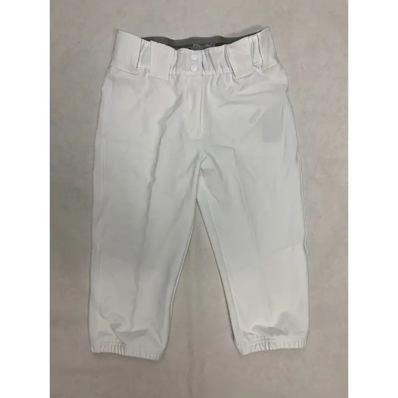 Adidas Instinct KLP Youth Medium Knicker Baseball Softball Pant White JJ0519