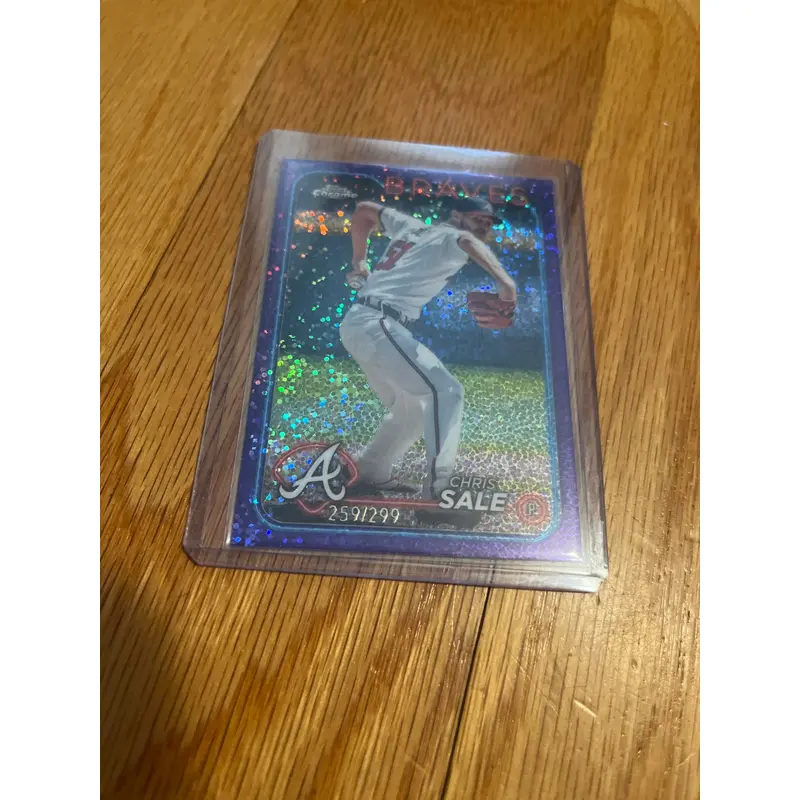 Chris Sale Rainbow Purple Border Number 259 Out Of 299