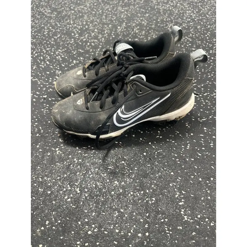 Used Nike TROUT BB/SB Cleats Black Junior 03.5 11849-S000026944