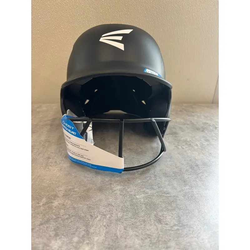Easton Ghost Softball Helmet: Black