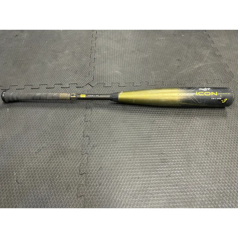 2023 Rawlings Icon Composite BBCOR Certified Bat (-3) 28 oz 31" (Used)