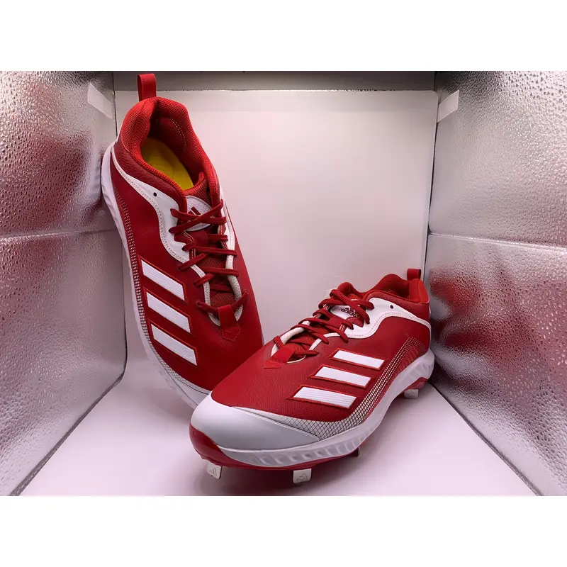 Adidas Mens Sz 14.0 Icon 6 Bounce Metal Baseball cleat