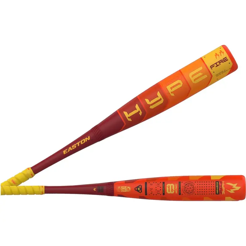 New 2025 Easton Hype Fire USSSA Certified Bat (-8) Composite 30/22