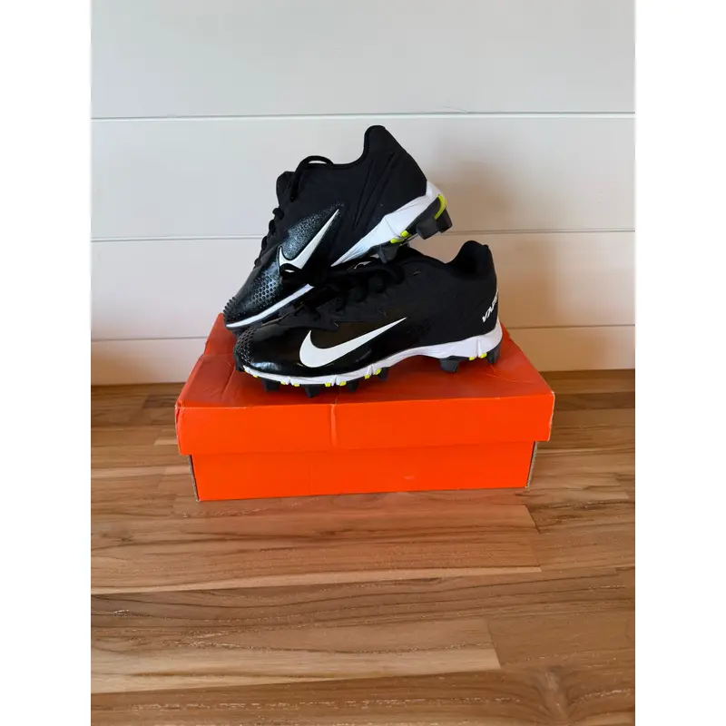 3Y Black Kid's Nike Vapor Ultrafly Keystone Cleats