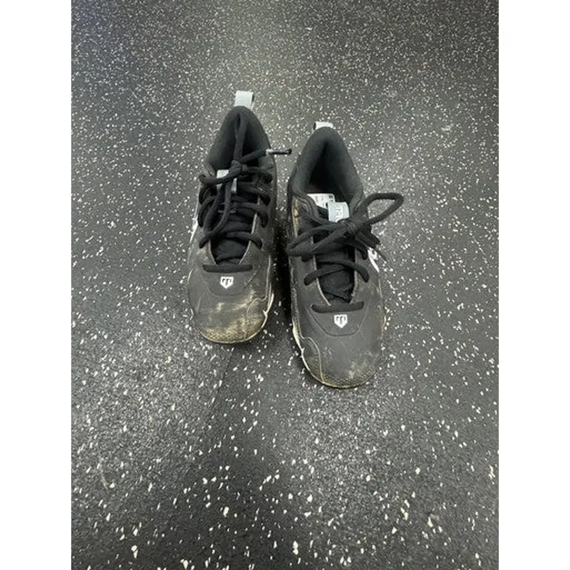 Used Nike TROUT BB/SB Cleats Black Junior 01.5 11849-S000030047