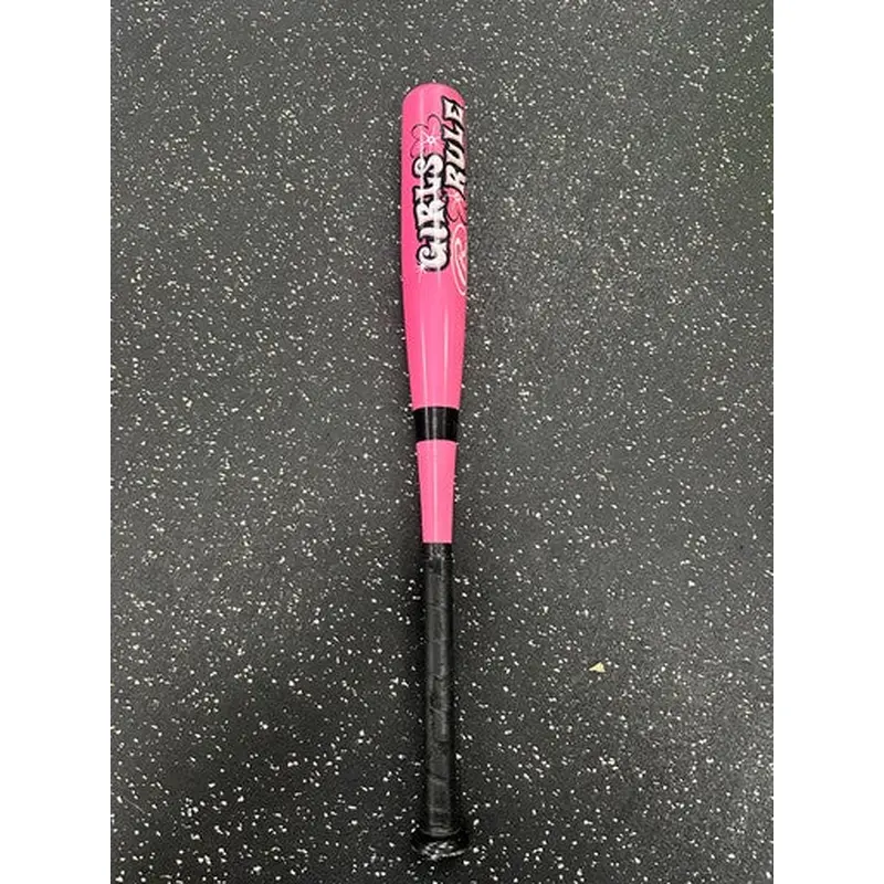 Used Rawlings GIRLS RULE BB/SB T-Ball Bat Pink 24" 11849-S000030069