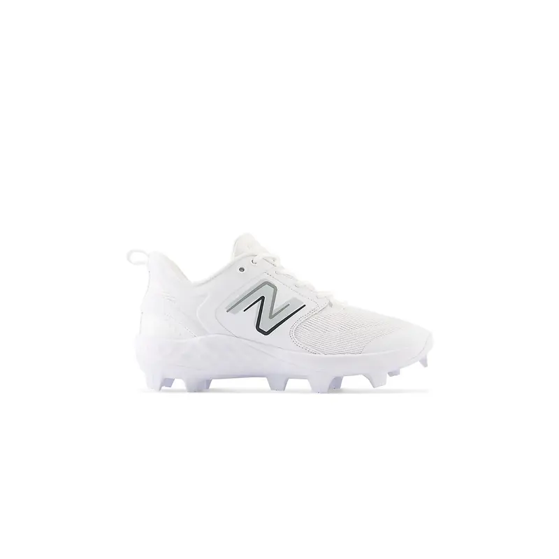 New Balance Fresh Foam 3000v6 White Molded Cleat