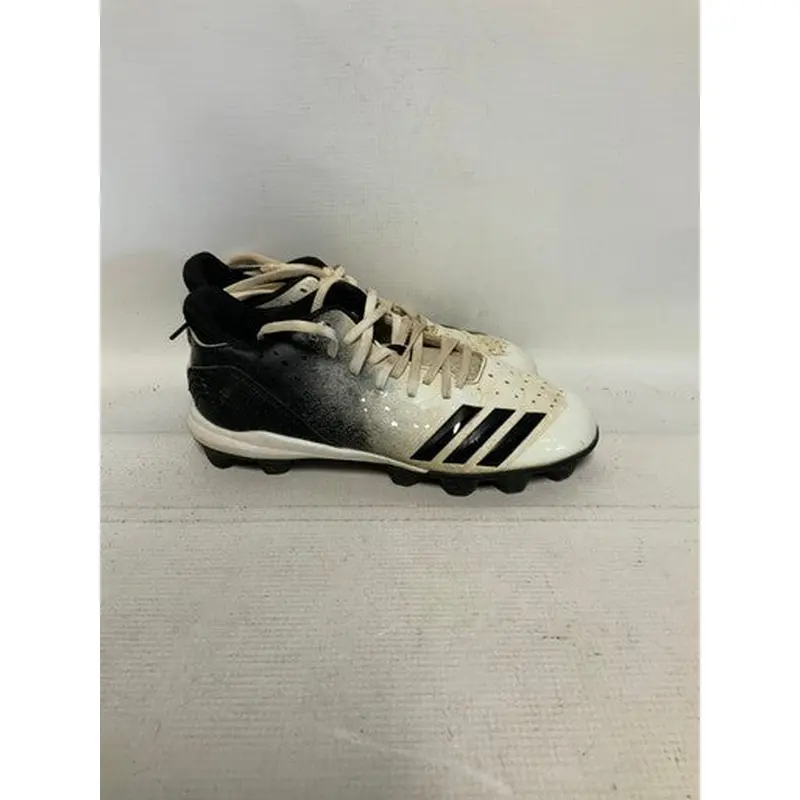 Used Adidas 3 STRIPE BB/SB Cleats White Junior 04 11823-S000032569