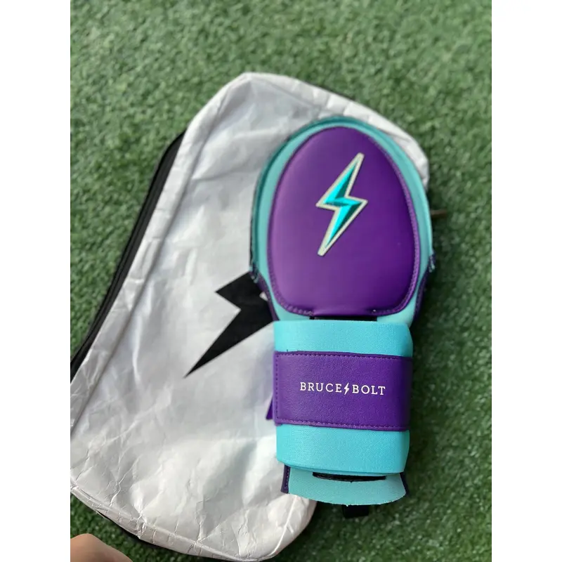 New Bruce Bolt Martel Purple Adult Sized Slidding Mitt
