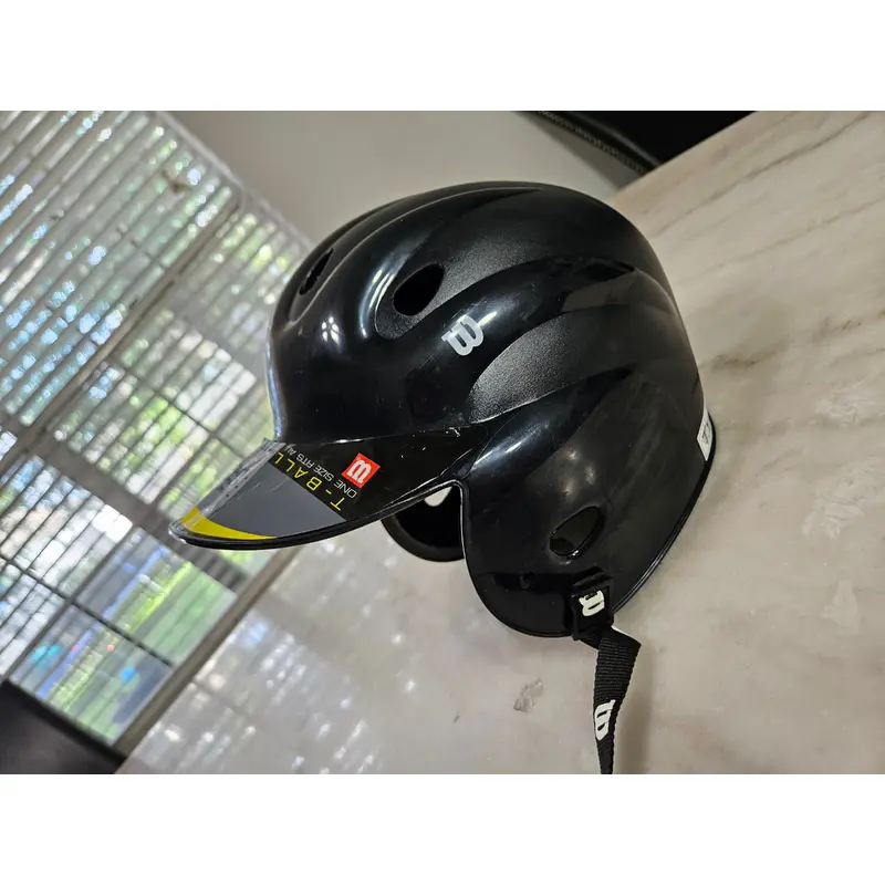 Used Wilson Helmet Baseball And Softball Helmet, Age 4-7