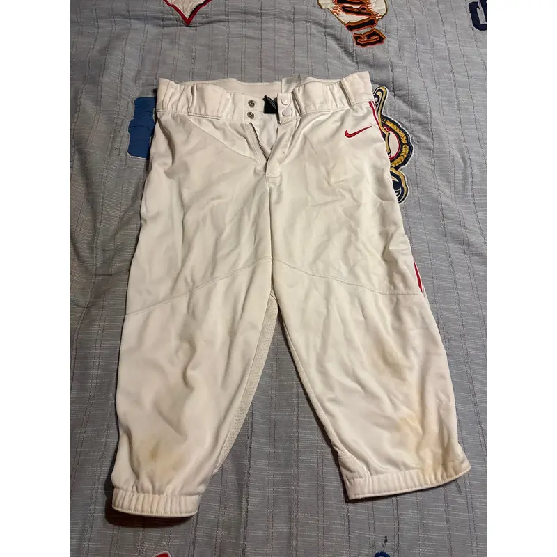 White Men's Adult Medium Nike Game Pants (Used)