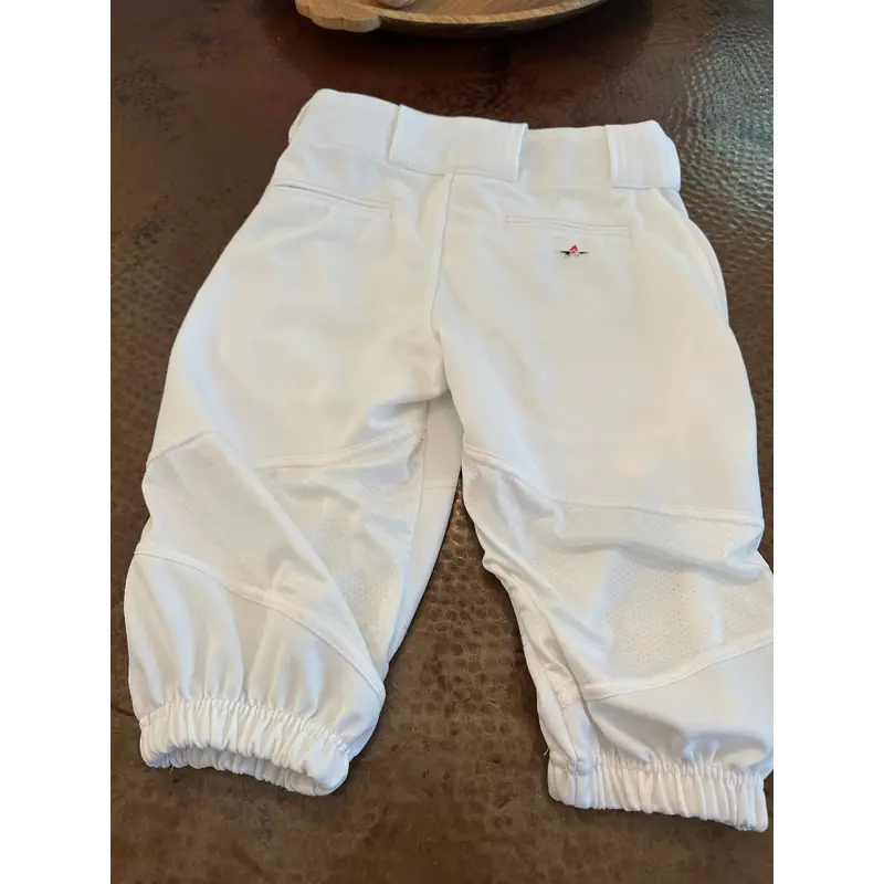 White Medium Youth Alleson Game Knickers (New)