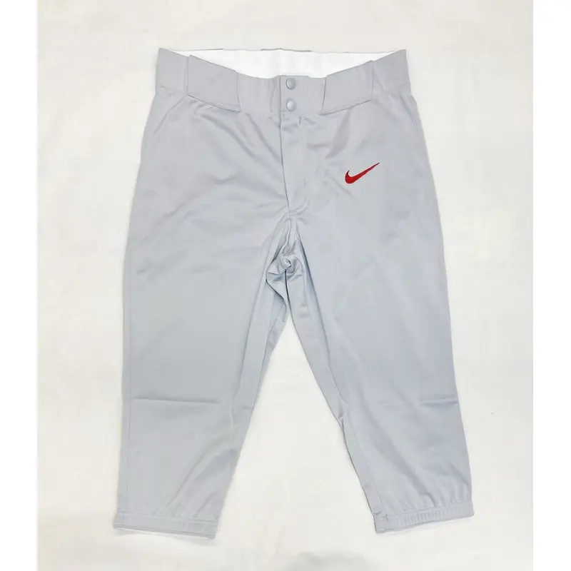 Nike Vapor Select2 High 3/4 Baseball Pant Men's Medium Grey Knicker DX9090