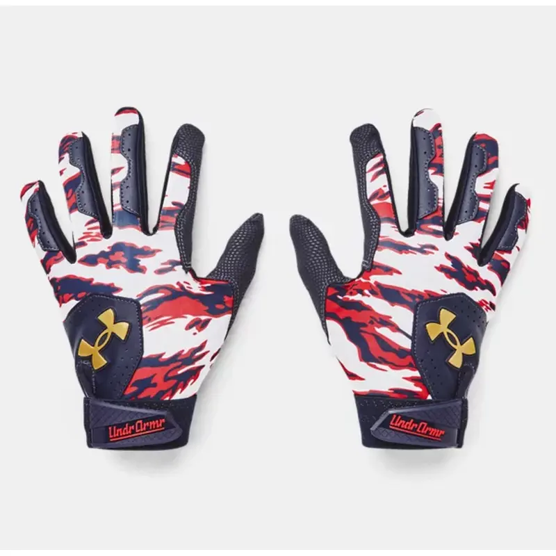 NEW 2025 Under Armour Boys' UA Clean Up Batting Gloves 1378763-410 USA per pair