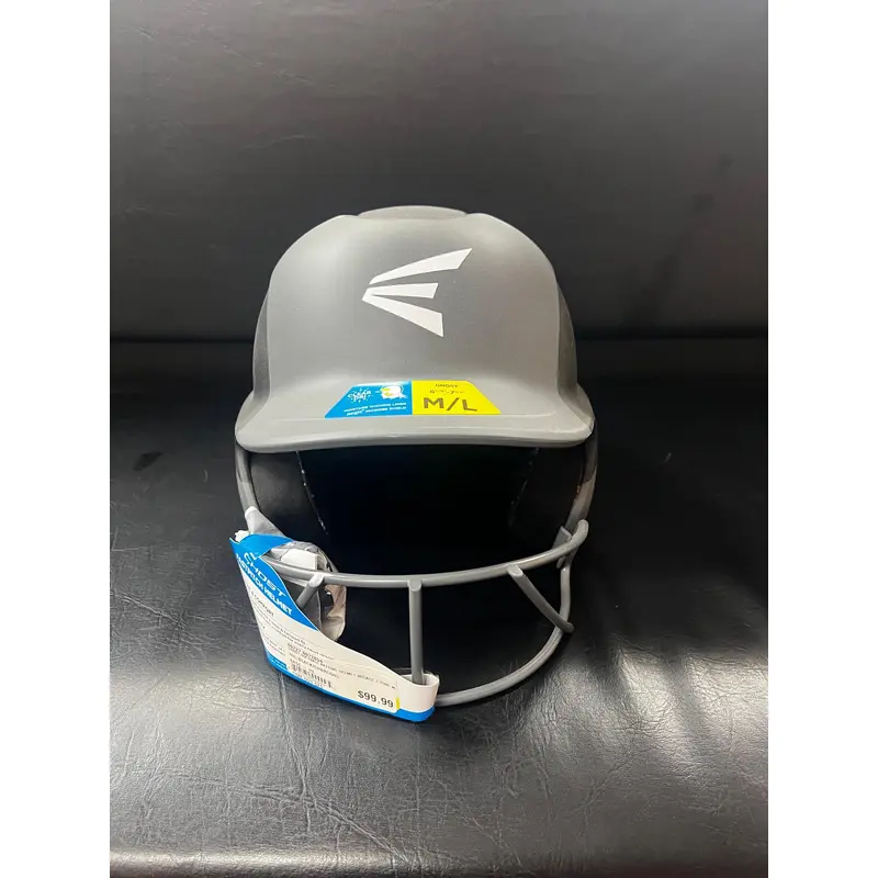 New Medium/Large Easton Ghost Batting Helmet - Black/Charcoal