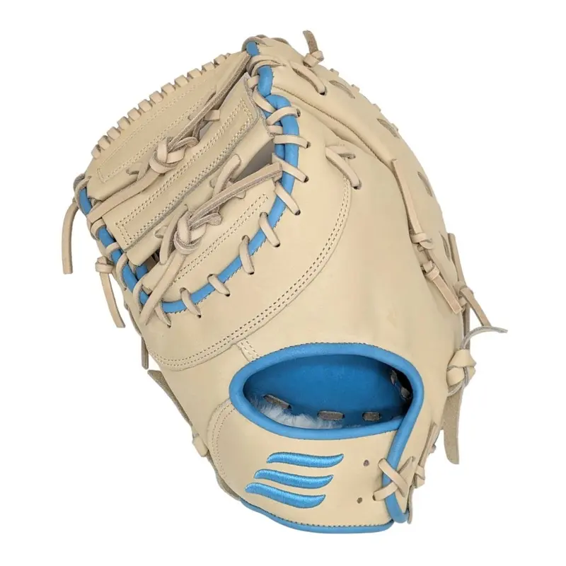 New 12.75" Emery Emerald Series 1B Mitt, Two Piece Web, LHT, US Kip Leather