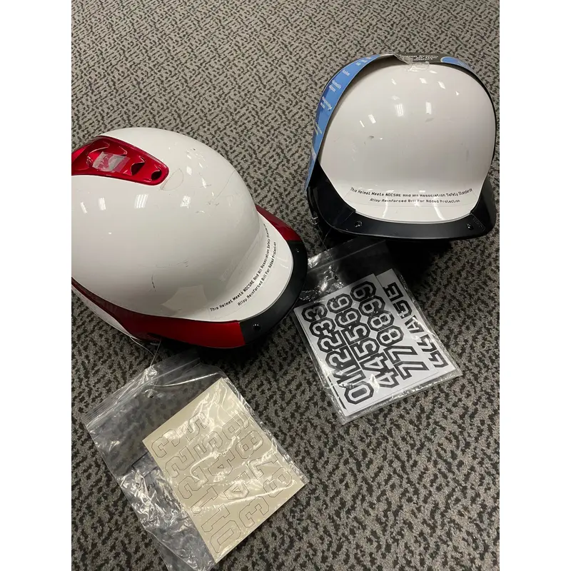2-Pack Worth Batting helmets