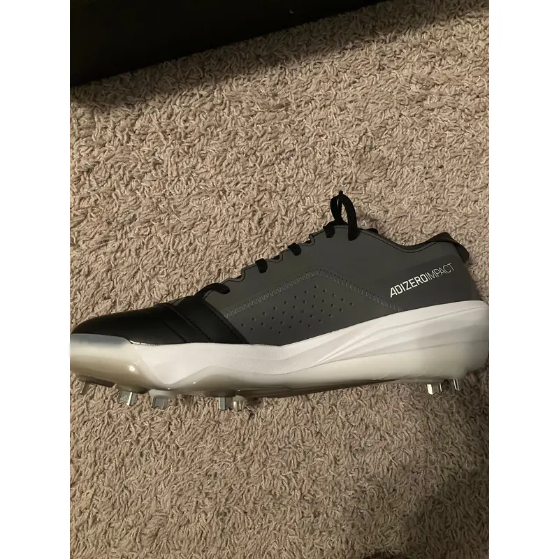 Black Men's Size M 11.0 (W 12.0) Adult Adidas Adizero Metal (New)