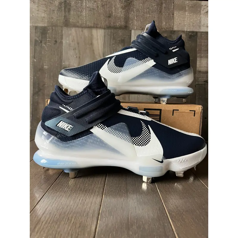 Nike Force Zoom Trout 7 Mens Baseball Cleats Navy White Size 11.5 DC9904-404