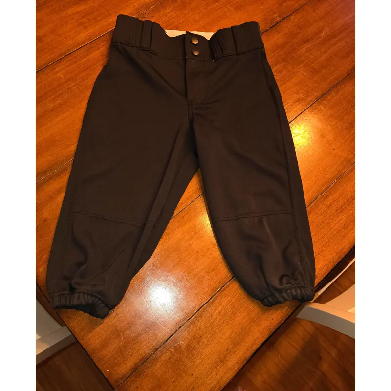 Black Unisex Medium Youth Champro Game Pants Knicker (Used in Great Condition)
