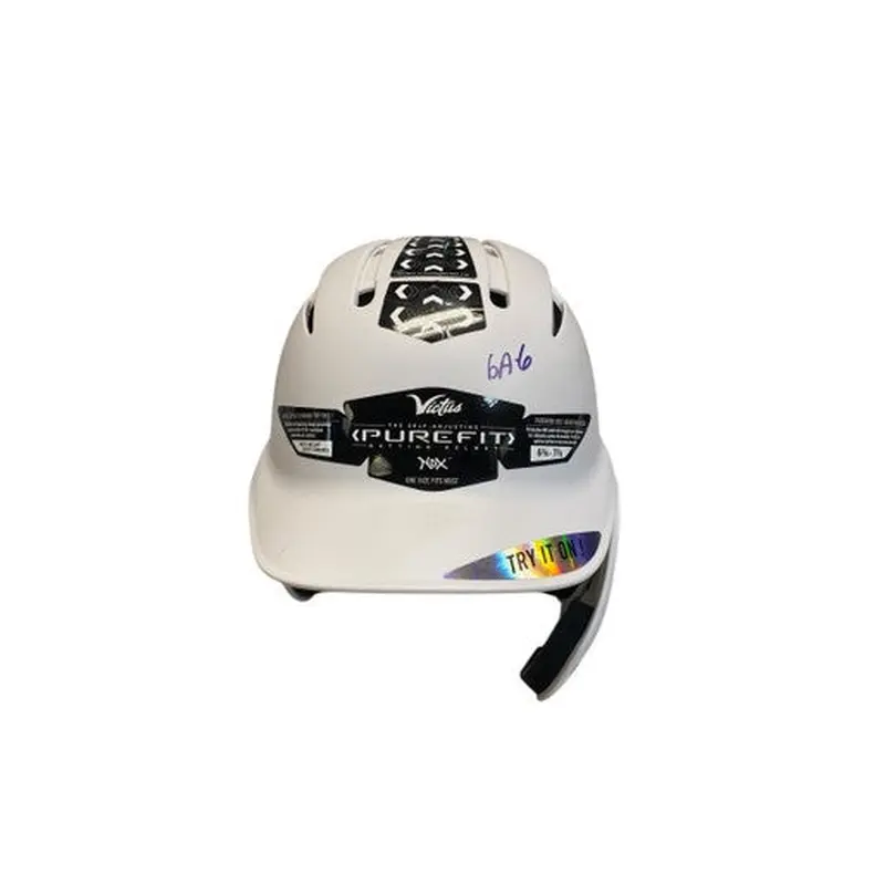 Preowned Victus NOX PURE FIT Batting Helmet No Mask White L/XL 11706-S000352771