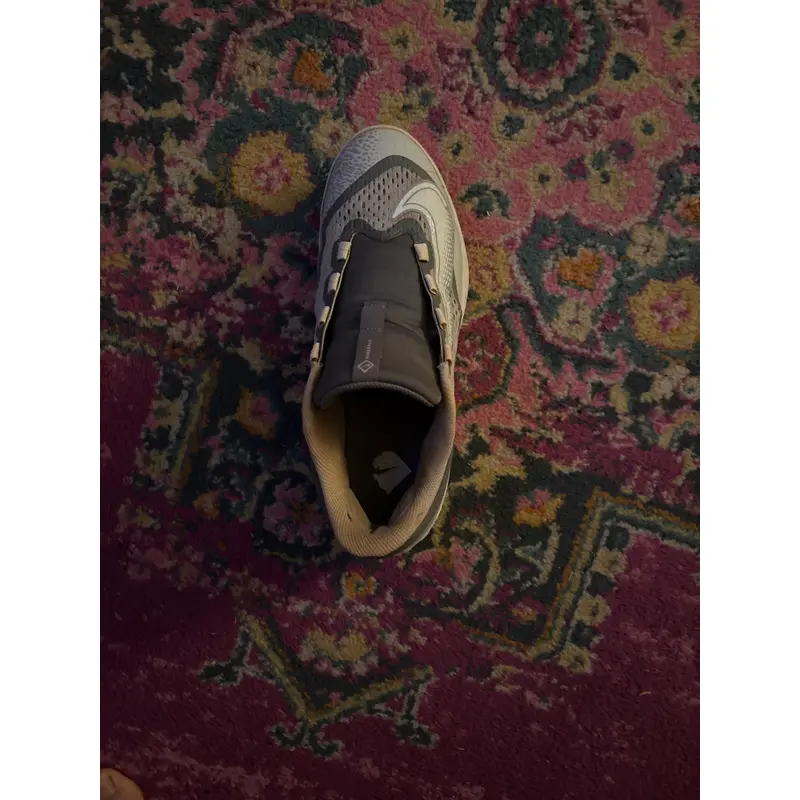 Gray Men's Size M 9.5 (W 10.5) Adult Nike Low Top Metal (Used)