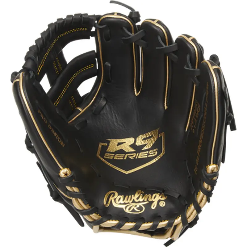 New RAWLINGS R9 SERIES TRAINING BASEBALL GLOVE  9.5" 11506-RAWR9TRBG