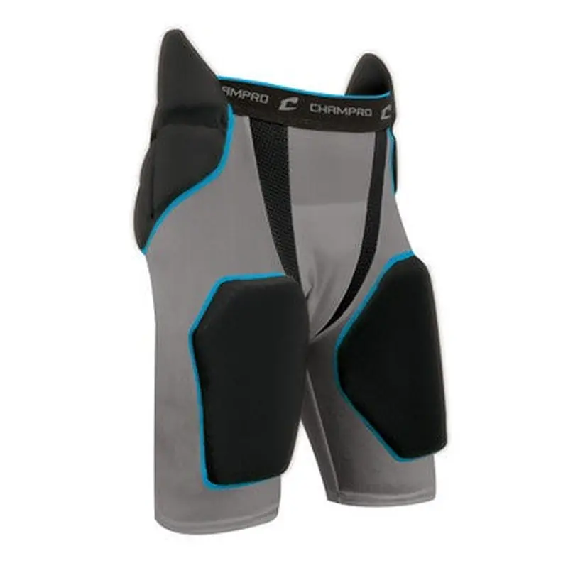 New CHAMPRO TRI-FLEX 5-PAD INTEGRATED GIRDLE Black Youth MD 11506-CHPFPGU6YBM