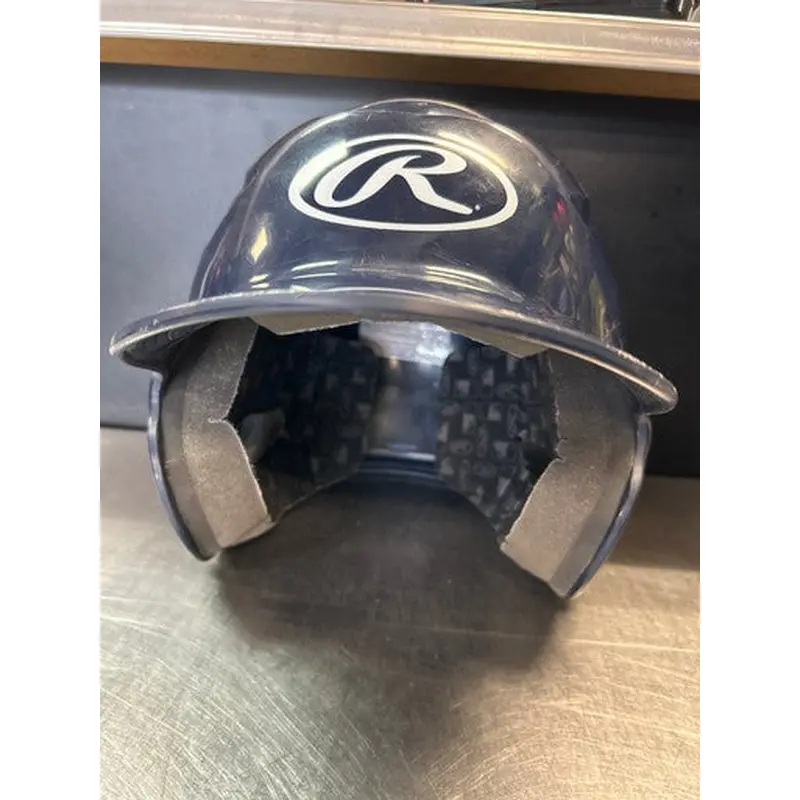 Used Rawlings CFTBH-R1 Batting Helmet No Mask Navy Blue SM 11868-S000063647