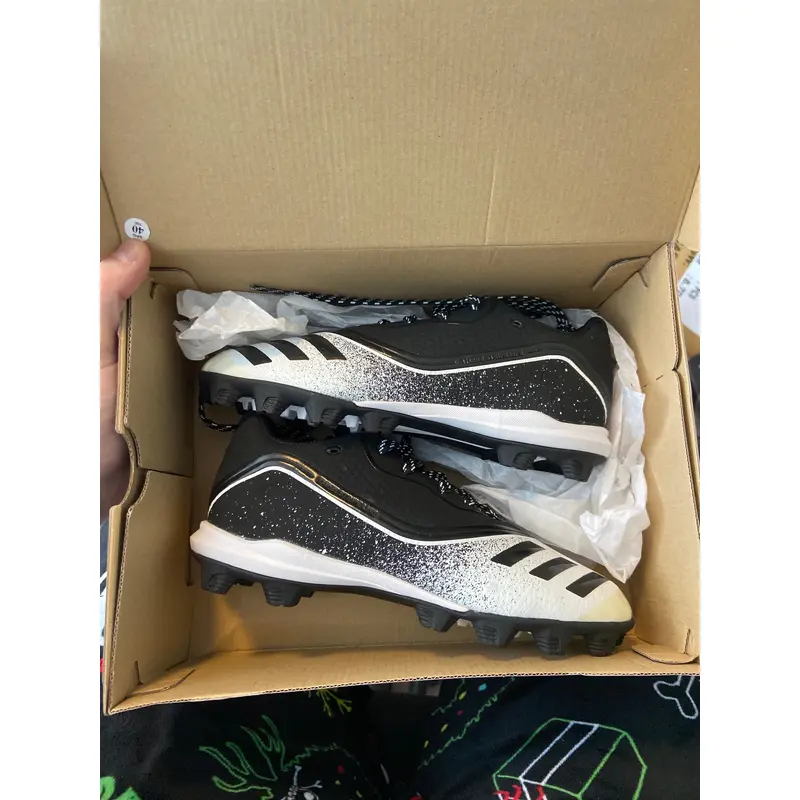 Black Youth Size 4.5 (Women's 5.5) Adidas Icon