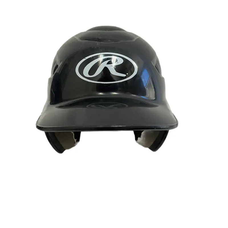 Used Rawlings RCFH Batting Helmet No Mask Black One Size 11692-S000140030