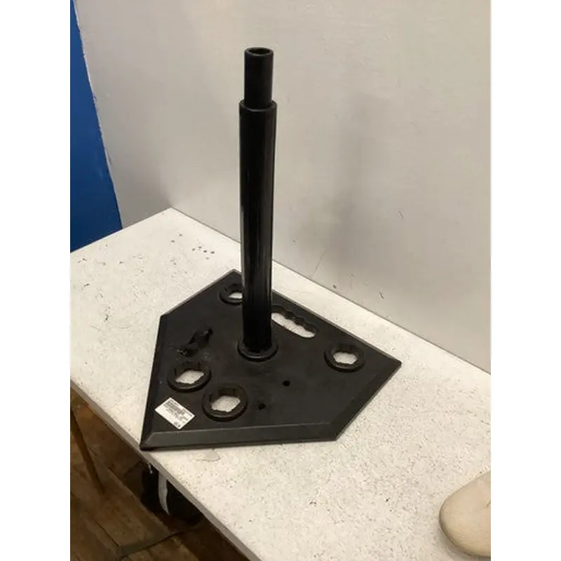 Used BLACK RUBBER BBALL TEE BB/SB Batting Tee 11443-S000196973